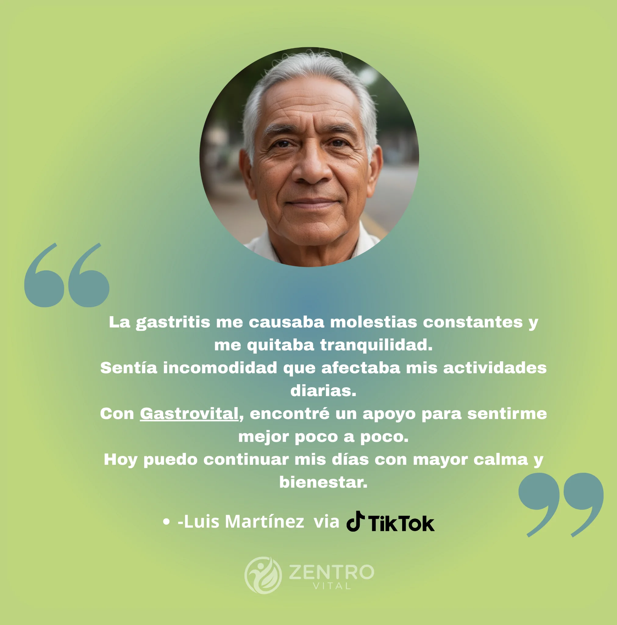 Comentario Facebook GastroVital