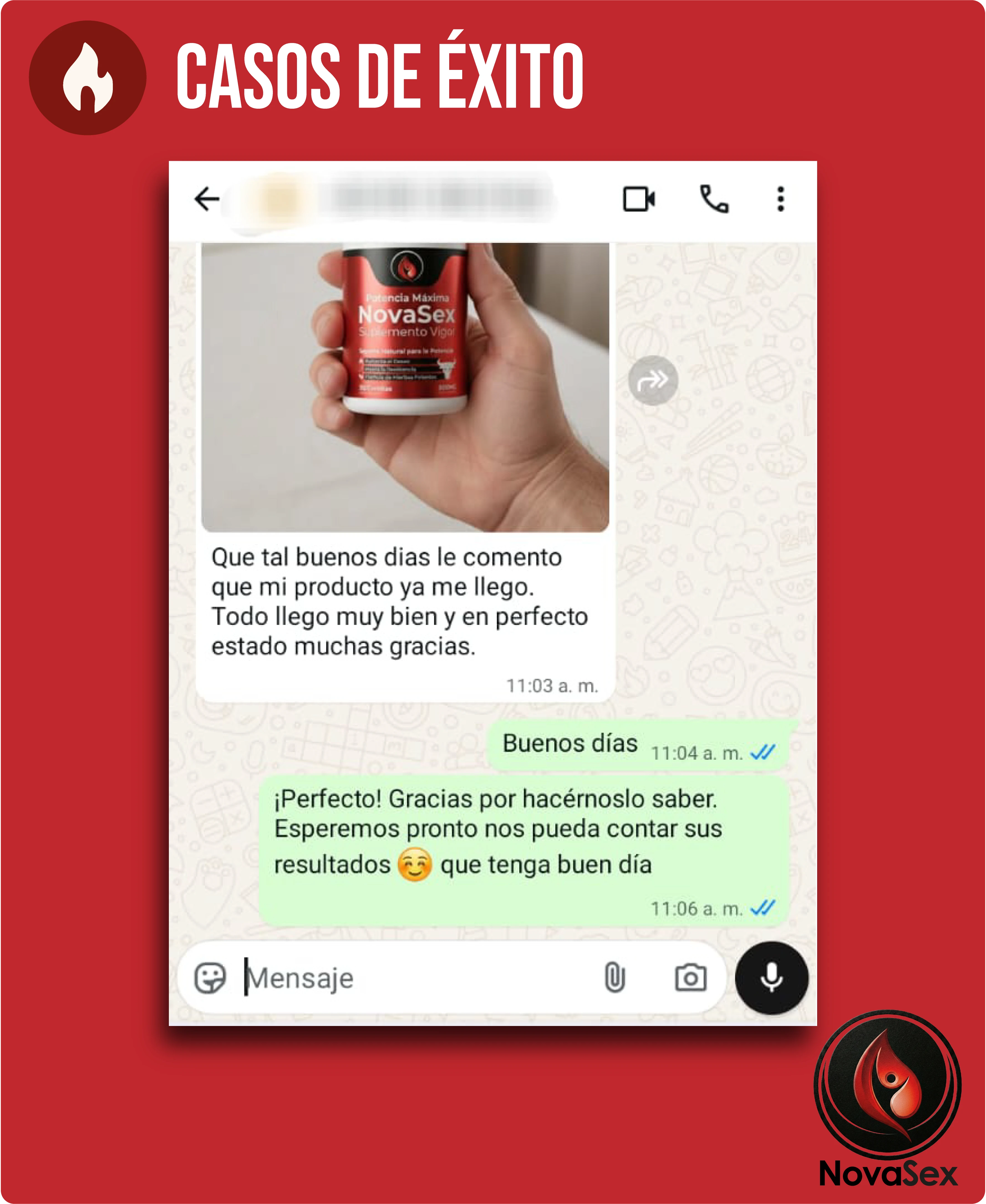 Testimonio WhatsApp 3